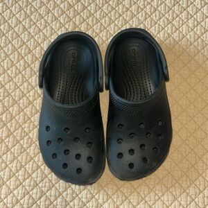 Black crocs Size 12 little kids
